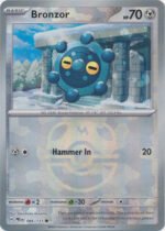 SV Prismatic Evolutions 066/131 Bronzor (MASTER BALL Pattern Holo)