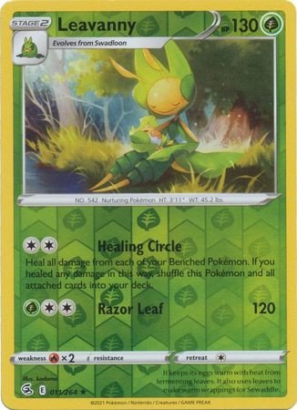 Fusion Strike 011/264 Leavanny (Reverse Holo)