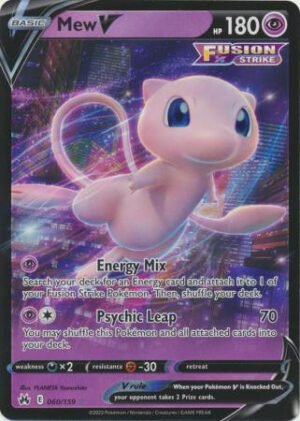 Crown Zenith 060/159 Mew V (Half Art)