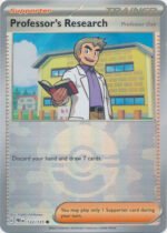 SV Prismatic Evolutions 122/131 Professor's Research [Professor Oak] (POKE BALL Pattern Holo)