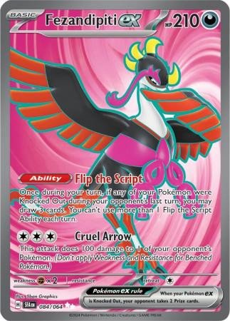 SV Shrouded Fable 084/064 Fezandipiti ex (Full Art)