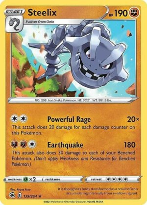 Fusion Strike 139/264 Steelix (Non-Holo)