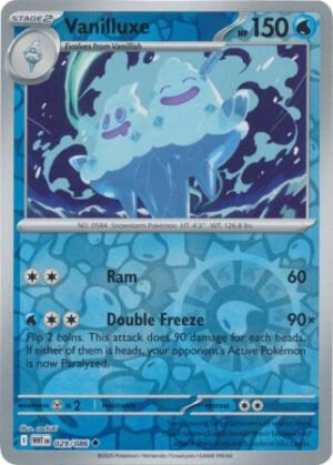 SV White Flare 029/086 Vanilluxe (Reverse Holo)
