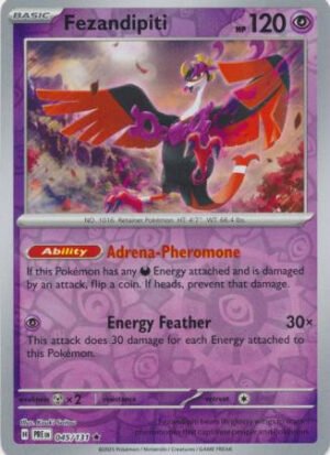 SV Prismatic Evolutions 045/131 Fezandipiti (Reverse Holo)