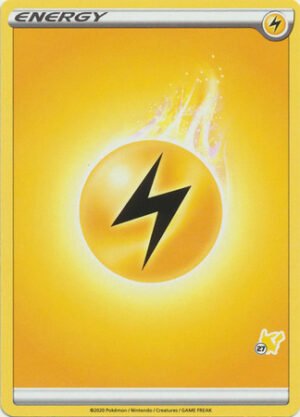 Sword & Shield (Base) EN04 Lightning Energy (Pikachu Symbol 27)