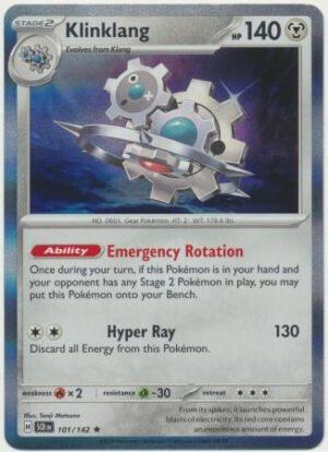 SV Stellar Crown 101/142 Klinklang (Holo)