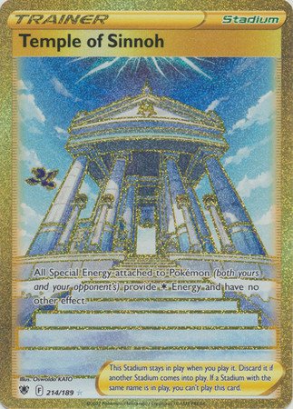 Astral Radiance 214/189 Temple of Sinnoh (Secret Rare)