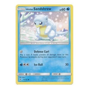 SM Guardians Rising 19/145 Alolan Sandshrew (Non-Holo)