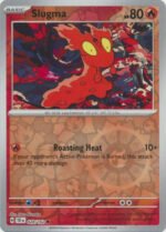 SV Temporal Forces 028/162 Slugma (Reverse Holo)