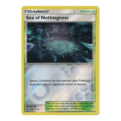 SM Crimson Invasion 099/111 Sea of Nothingness (Reverse Holo)