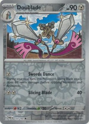 SV Paradox Rift 133/182 Doublade (Reverse Holo)