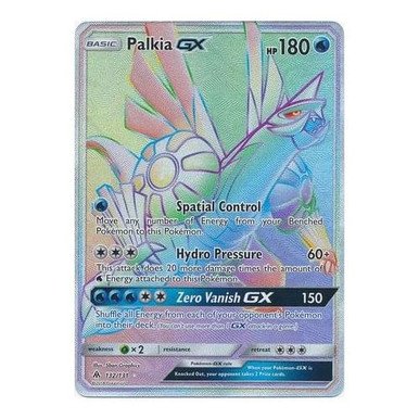 SM Forbidden Light 132/131 Palkia GX (Rainbow Rare)