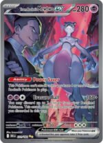 SV Destined Rivals 231/182 Ream Rocket's Mewtwo ex (Alternative Art, Full Art)