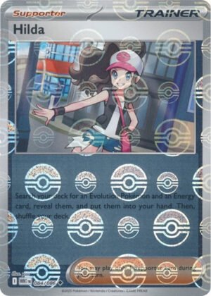 SV White Flare 084/086 Hilda (POKE BALL Reverse Holo)
