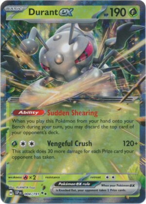 SV Surging Sparks 004/191 Durant ex (Half Art)