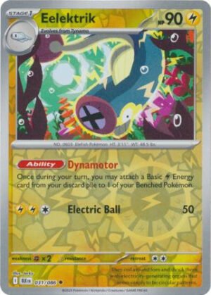SV Black Bolt 031/086 Eelektrik (Reverse Holo)