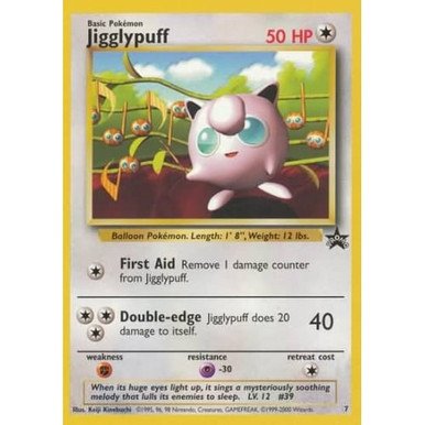 Pokemon Black Star Promo 07 Jigglypuff