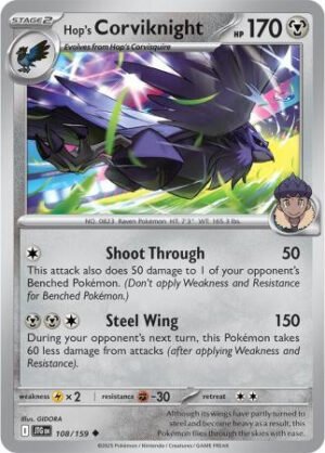 SV Journey Together 108/159 Hop's Corviknight