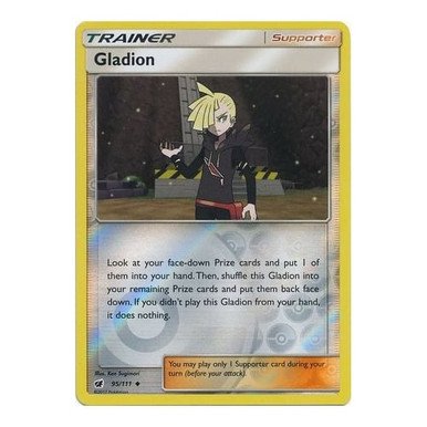 SM Crimson Invasion 095/111 Gladion (Reverse Holo)