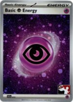 Scarlet & Violet SVE EN13 Basic Psychic Energy (Prize Pack League Promo Cosmo Holo)