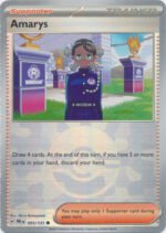 SV Prismatic Evolutions 093/131 Amarys (POKE BALL Pattern Holo)