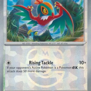 SV Prismatic Evolutions 089/131 Hawlucha (MASTER BALL Pattern Holo)