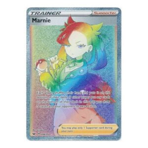 Sword & Shield (Base) 208/202 Marnie (Rainbow Rare)