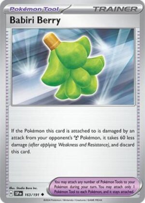 SV Surging Sparks 163/191 Babiri Berry