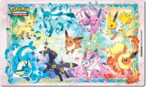Prismatic Evolutions Super Premium Collection Eeveelutions Playmat