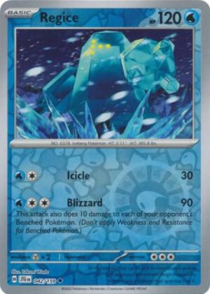 SV Journey Together 042/159 Regice (Reverse Holo)