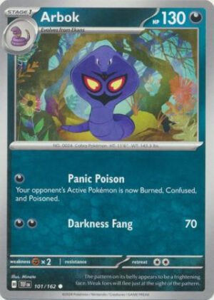 SV Temporal Forces 101/162 Arbok