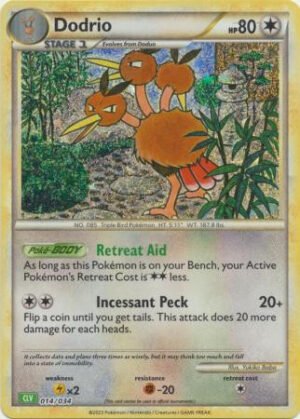 TCG Classic Collection: Venusaur Deck 014/034 Dodrio (Holo)