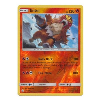 SM Cosmic Eclipse 028/236 Entei (Reverse Holo)