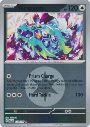 ME Ascended Heroes 178/217 Terapagos (Reverse Holo ENERGY SYMBOL)
