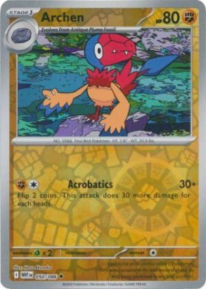 SV White Flare 050/086 Archen (Reverse Holo)