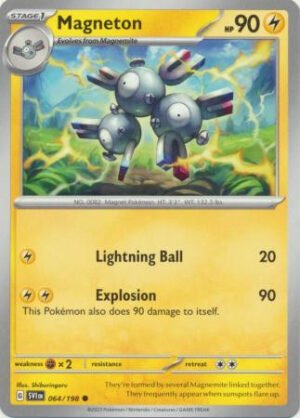 Scarlet & Violet (Base Set) 064/198 Magneton