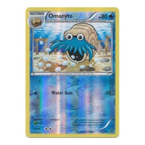 XY Fates Collide 17/124 Omanyte (Reverse Holo)