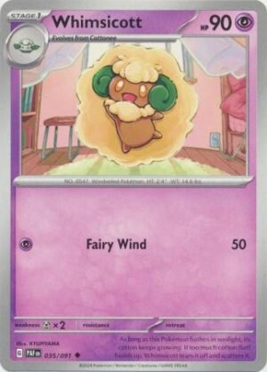 SV Paldean Fates 035/091 Whimsicott