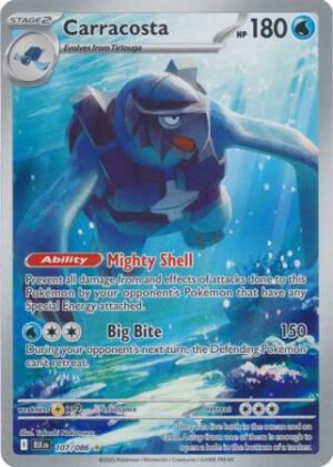 SV Black Bolt 107/086 Carracosta (Illustration Rare)