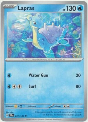 SV Stellar Crown 031/142 Lapras