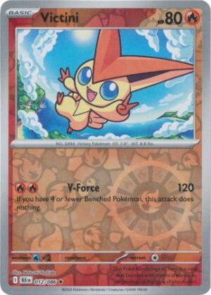 SV Black Bolt 012/086 Victini (Reverse Holo)