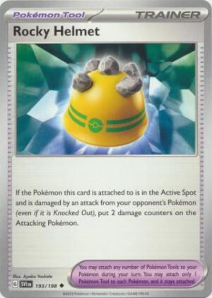 Scarlet & Violet (Base Set) 193/198 Rocky Helmet