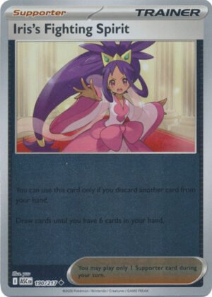 ME Ascended Heroes 190/217 Iris's Fighting Spirit (Reverse Holo)