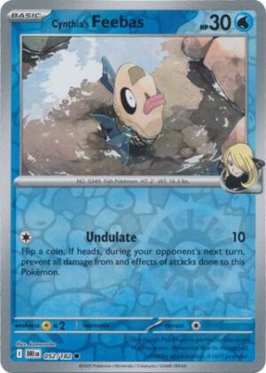 SV Destined Rivals 052/182 Cynthia's Feebas (Reverse Holo)