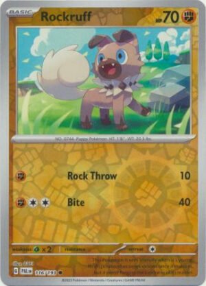 SV Paldea Evolved 116/193 Rockruff (Reverse Holo)