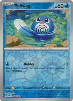 Scarlet & Violet 151 060/165 Poliwag (Reverse Holo)
