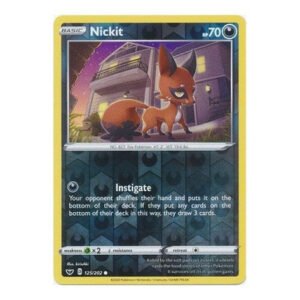 Sword & Shield (Base) 125/202 Nickit (Reverse Holo)