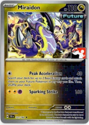 SV Temporal Forces 121/162 Miraidon (Prize Pack League Promo Non-Holo)