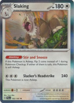 SV Paldea Evolved 162/193 Slaking (Holo)