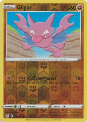 SWSH Lost Origin 095/196 Gligar (Reverse Holo)